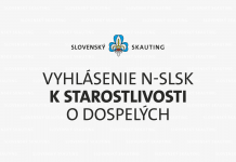 Vyhlásenie Náčelníctva Slovenského skautingu k starostlivosti o dospelých