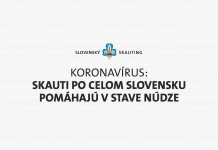 KORONAVÍRUS: Skauti po celom Slovensku pomáhajú v stave núdze