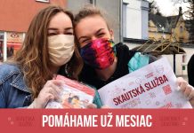 Skautská služba pomáha už mesiac! Skautská služba pomáha už mesiac.