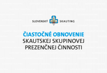 Čiastočné obnovenie skautskej skupinovej prezenčnej činnosti