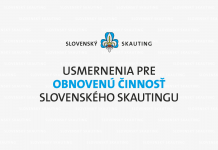Usmernenia pre obnovenú činnosť Slovenského skautingu Usmernenia pre obnovenú činnosť.