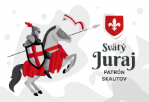 Deň svätého Juraja, patróna skautov, oslávime už deviatykrát