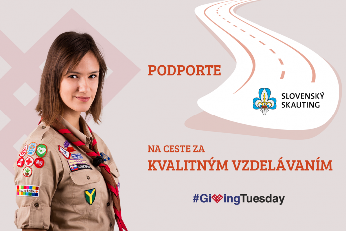 skauting-giving-tuesday-kampan-skorica-vzdelavanie
