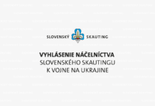 Vyhlásenie Náčelníctva Slovenského skautingu k vojne na Ukrajine