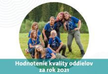 Pripravte sa – Hodnotenie kvality oddielov za rok 2021 je za dverami!