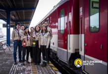 Vlaková púť Betlehemského svetla: Skauti šíria mier, pokoj a nádej do viac ako 300 slovenských obcí, od Bratislavy až po Bardejov
