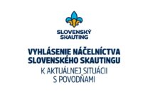 Vyhlásenie Náčelníctva Slovenského skautingu k aktuálne situácii s povodňami
