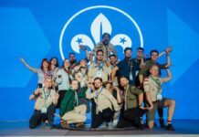 Slovenská delegácia na Svetovej skautskej konferencii v Káhire